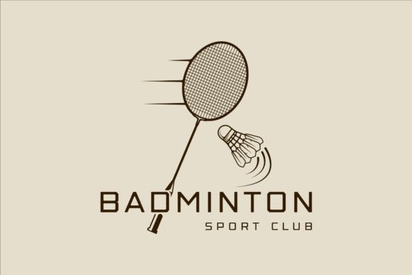 Download Shuttlecock and Racket of Badminton Logo - Premium Bundle